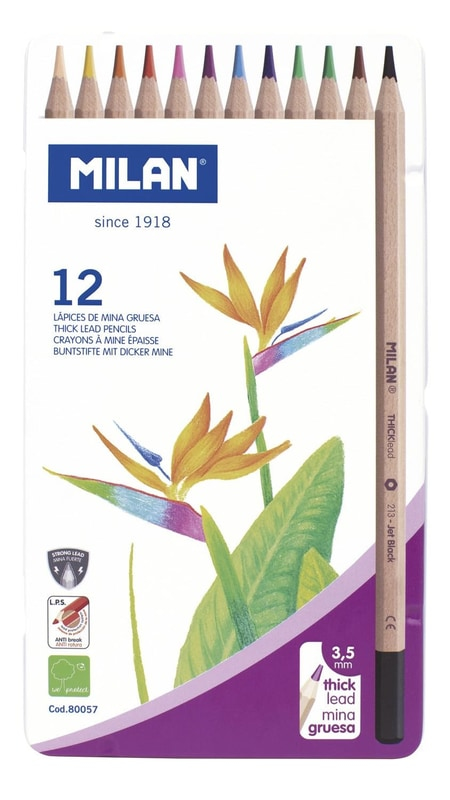 MILAN COLOR PENCIL SET 12C MILAN COLOR PENCIL SET 12C