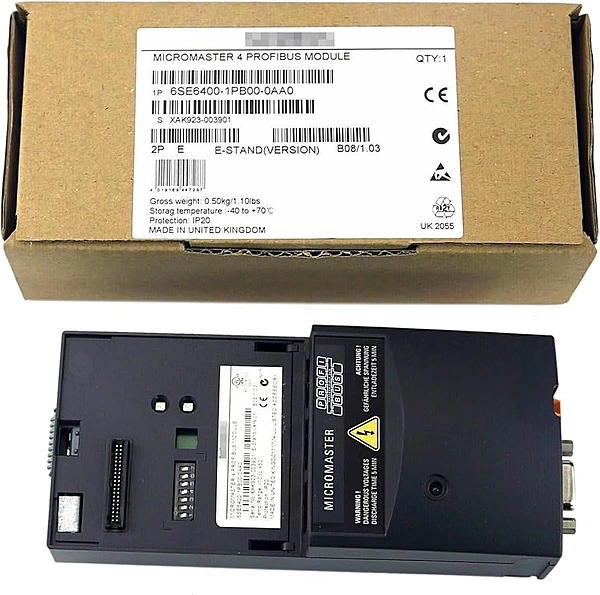Siemens MICROMASTER 4 PROFIBUS Module for MM420/MM430/MM440 (6SE6400-1PB00-0AA0)