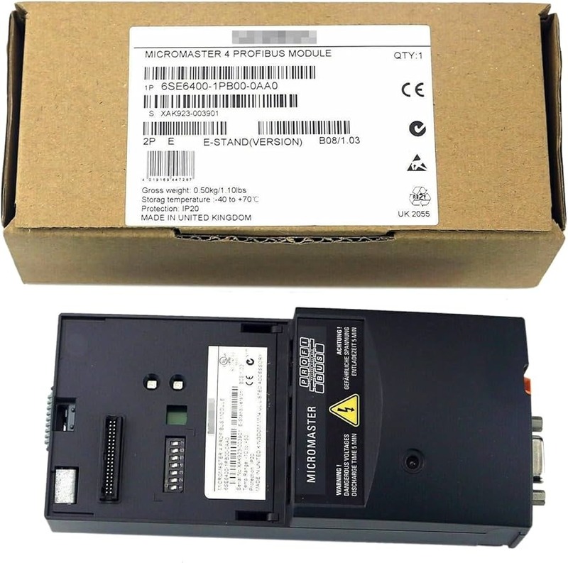 Siemens MICROMASTER 4 PROFIBUS Module for MM420/MM430/MM440 (6SE6400-1PB00-0AA0)