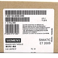Siemens-6ES7134-4GD00-0AB0-ET-200S-Analog-Input-2AI-I-Standard-Original