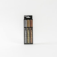MUNGYO CHROME MARKER SILVER/GOD/BRONZE