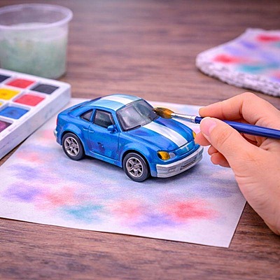 Car Statue Model 2 - Big