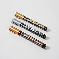 MUNGYO CHROME MARKER SILVER/GOD/BRONZE