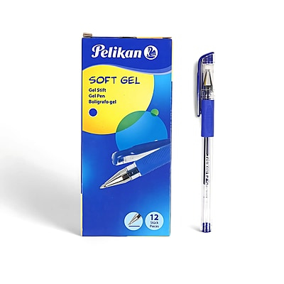 PELIKAN PENS -STICK SUPER SOFT BLUE PK 12