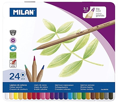 MILAN COLOR PENCIL SET 24C