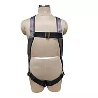 KARAM | KI01 Full Body Harness Class A PN 206 2mtr. PP Double Lanyard with | PN 131 Hook - ISI Marked