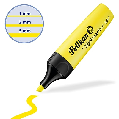 PELIKAN 490 HIGHLIGHTER PASTEL YELLOW