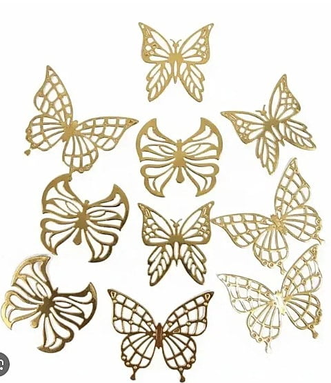 Gold butterfly