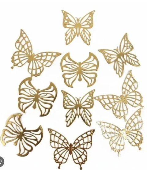 Gold butterfly