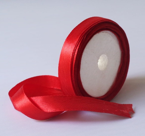 Satin Ribbon Red