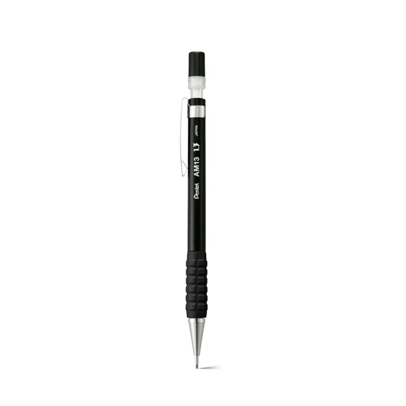 PENTEL AM13 AUTO PENCIL 1.3MM BLACK PENTEL AM13 AUTO PENCIL 1.3MM BLACK