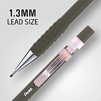 PENTEL AM13 AUTO PENCIL 1.3MM GREEN PENTEL AM13 AUTO PENCIL 1.3MM GREEN