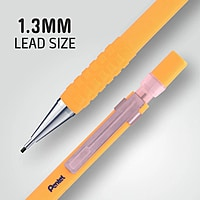 PENTEL AM13 AUTO PENCIL 1.3MM YELLOW PENTEL AM13 AUTO PENCIL 1.3MM YELLOW