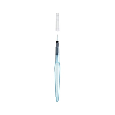 PENTEL AQUASH WATER BRUSH MED FLAT XFRH -MHX