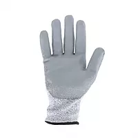 Gloves | Cut level C | HPPE liner | Grey PU coating on Palm | EN:388:4X42C | Size - Large | Model : H3101-5 | Pack of 10