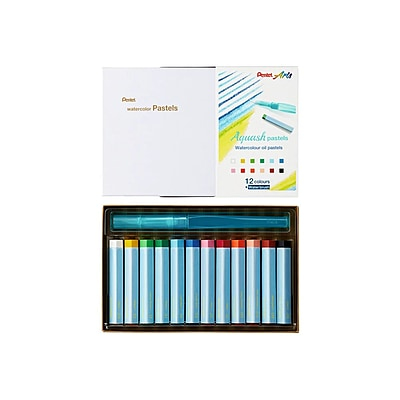 PENTEL AQUASH WATER COL OIL PASTEL - 12