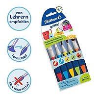 Pelikan griffix brush set of 5 700733 Pelikan griffix brush set of 5 700733