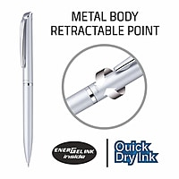 PENTEL BL2007 Z-C ENERGEL SILVER BODY (BLUE INK) PENTEL BL2007 Z-C ENERGEL SILVER BODY (BLUE INK)