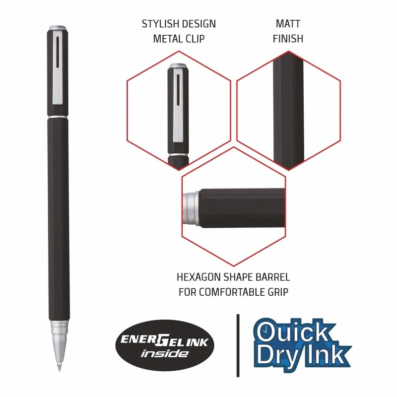PENTEL BL667ACE ENERGEL BK BODY (BLUE INK) PENTEL BL667ACE ENERGEL BK BODY (BLUE INK)