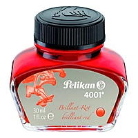 PELIKAN INK POT 4001 - BRILLIANT RED 30ML PELIKAN INK POT 4001 - BRILLIANT RED 30ML