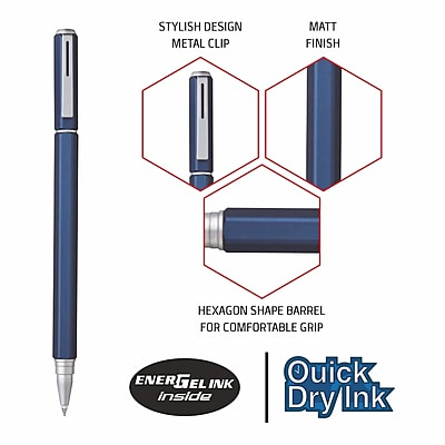 PENTEL BLN665CCE ENERGEL BLUE BODY( BLUE INK )