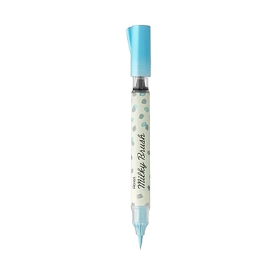 PENTEL BRUSH MILKY PASTELS XGFH-P- BLUE