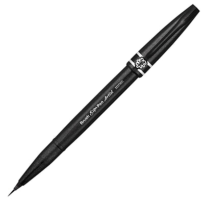 PENTEL BRUSH SIGN PEN ARTIST SESF30C  (E) - BLACK