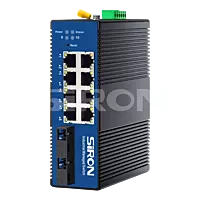 SiRON T382-14 L2+Network Management 2 Optical 8 Power Industrial Switch