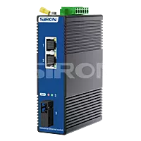 SiRON T380-22 Unmanaged 2 Optical 1 Power Industrial Switch