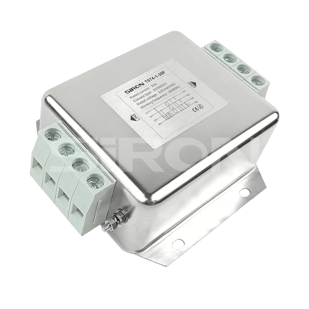 SiRON T074-1-F Series Three-phase Four-wire Filter(terminal)