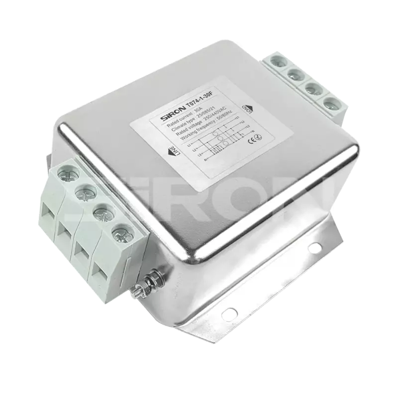 SiRON T074-1-F Series Three-phase Four-wire Filter(terminal)