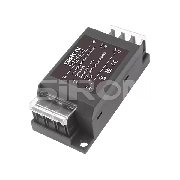 SiRON T073-E Series High surge suppression capability Guide Rail Filter