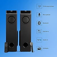 "Philips SPA9070 70W Wireless Bluetooth Tower Speaker with Optical Input and Microphone "Philips SPA9070 70W Wireless Bluetooth Tower Speaker with Optical Input and Microphone