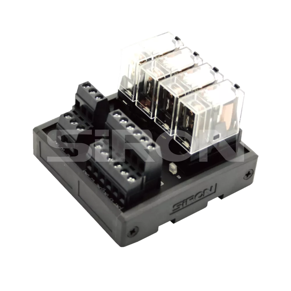SiRON Y430~Y435 Series Wide Base Type Power Relay Module &grave;