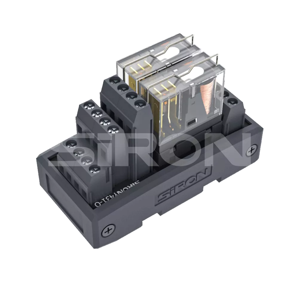 SiRON Y430-O~Y435-O Series Wide Base Type Power Relay Module
