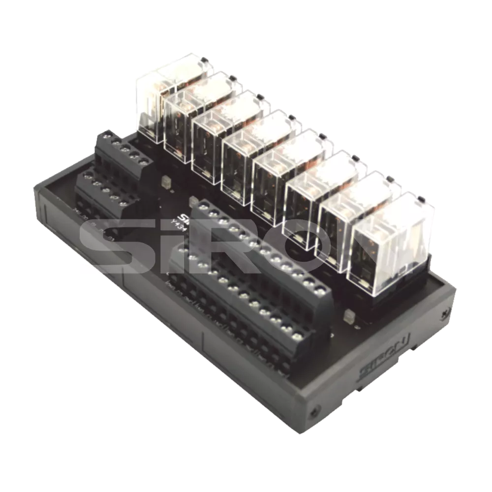 SiRON Y430~Y435 Series Wide Base Type Power Relay Module &grave;
