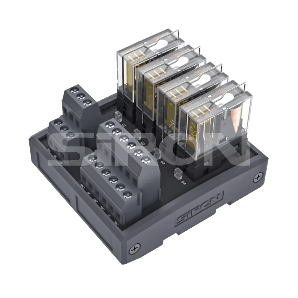 SiRON Y430-O~Y435-O Series Wide Base Type Power Relay Module