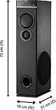 Philips SPA9080B/94 2.0 Channel 80W Bluetooth Tower Speaker Philips SPA9080B/94 2.0 Channel 80W Bluetooth Tower Speaker
