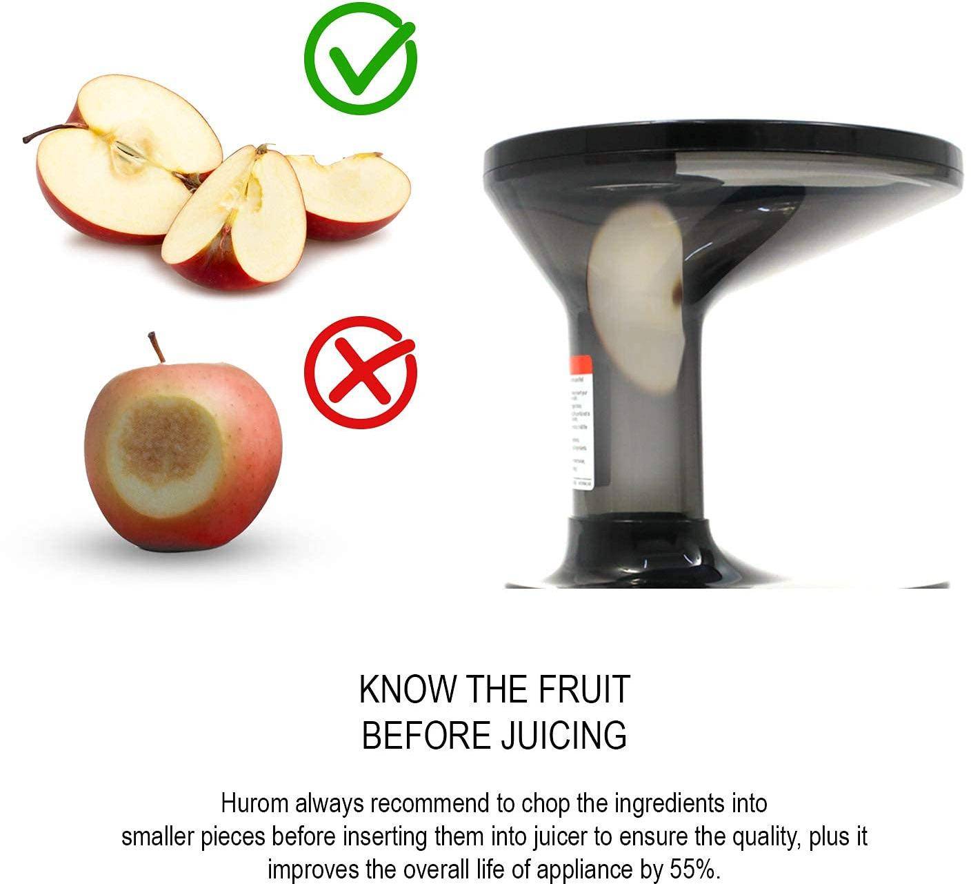 Hurom Cold Press Slow Juicer MIDNIGHT BLUE – Masticating Juicer for Fruits & Vegetables,BPA-Free, Quiet Operation,Easy to Clean - 200 Watt.