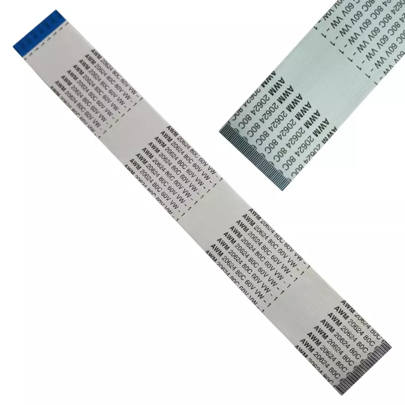 50 Pin 0.5mm Pitch 200mm Reverse FFC Flexible Flat Cable 50 Pin 0.5mm Pitch 200mm Reverse FFC Flexible Flat Cable