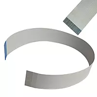 26 Pin 0.5mm Pitch 200mm Same Side FFC Flexible Flat Cable