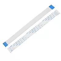 24 Pin 0.5mm Pitch 300mm Same Side FFC Flexible Flat Cable