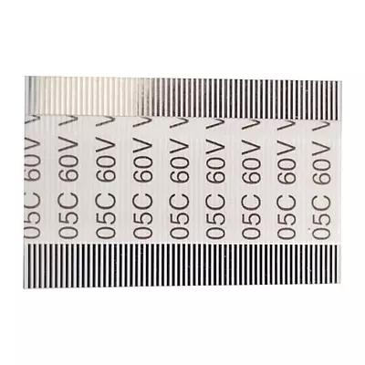 60 Pin 0.5mm Pitch 20mm Same Side FFC Flexible Flat Cable