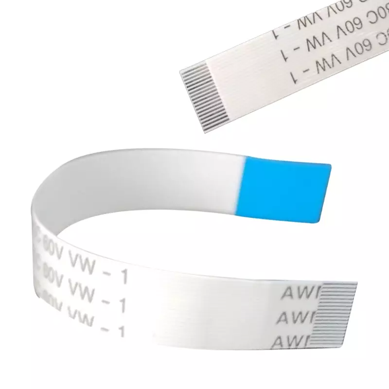 18 Pin 0.5mm Pitch 100mm Same Side FFC Flexible Flat Cable