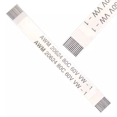 12 Pin 0.5mm Pitch 60mm Same Side FFC Flexible Flat Cable 12 Pin 0.5mm Pitch 60mm Same Side FFC Flexible Flat Cable