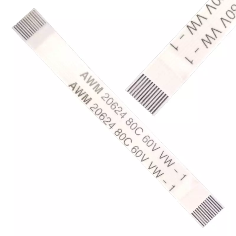 12 Pin 0.5mm Pitch 60mm Same Side FFC Flexible Flat Cable 12 Pin 0.5mm Pitch 60mm Same Side FFC Flexible Flat Cable