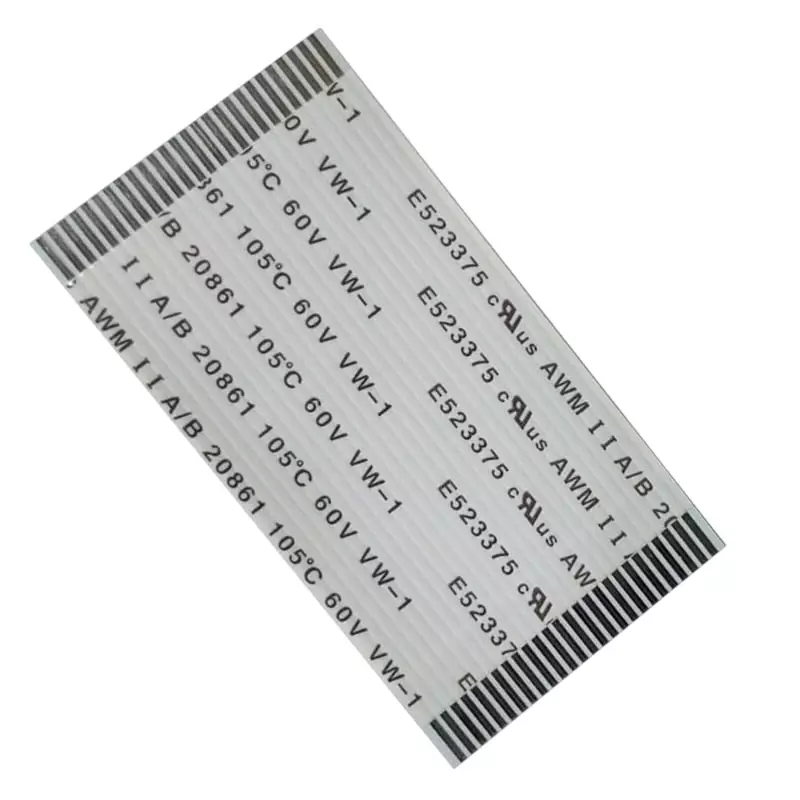 26 Pin 1mm Pitch 50mm Same Side FFC Flexible Flat Cable 26 Pin 1mm Pitch 50mm Same Side FFC Flexible Flat Cable