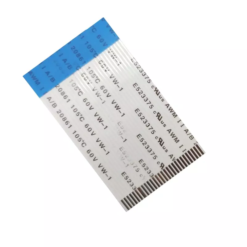 28 Pin 1mm Pitch 50mm Reverse FFC Flexible Flat Cable 28 Pin 1mm Pitch 50mm Reverse FFC Flexible Flat Cable