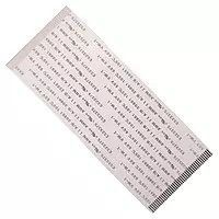 40 Pin 1mm Pitch 100mm Same Side FFC Flexible Flat Cable