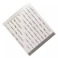 40 Pin 1mm Pitch 50mm Same Side FFC Flexible Flat Cable